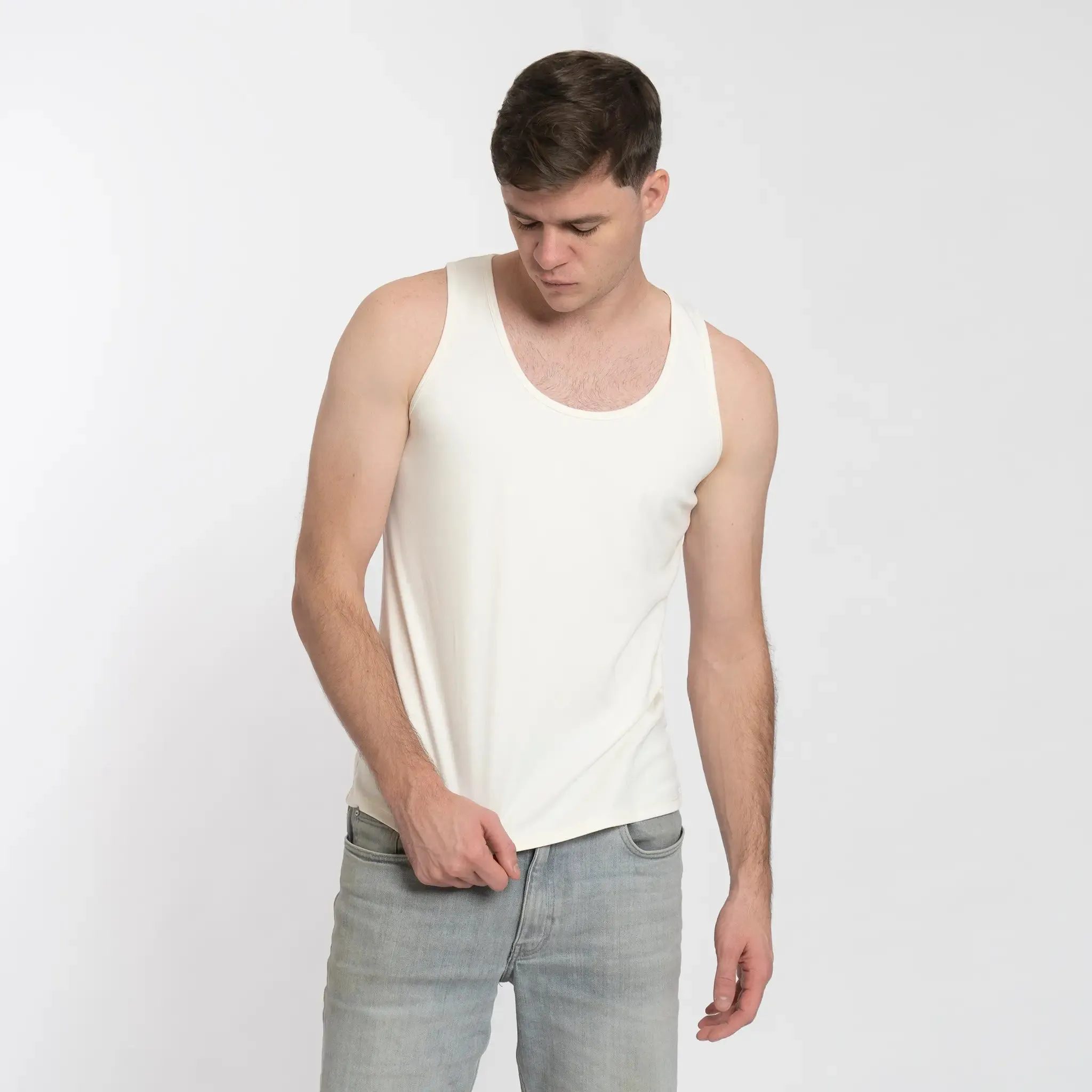 3 Pack - Men's Organic Pima Cotton Tank Tops