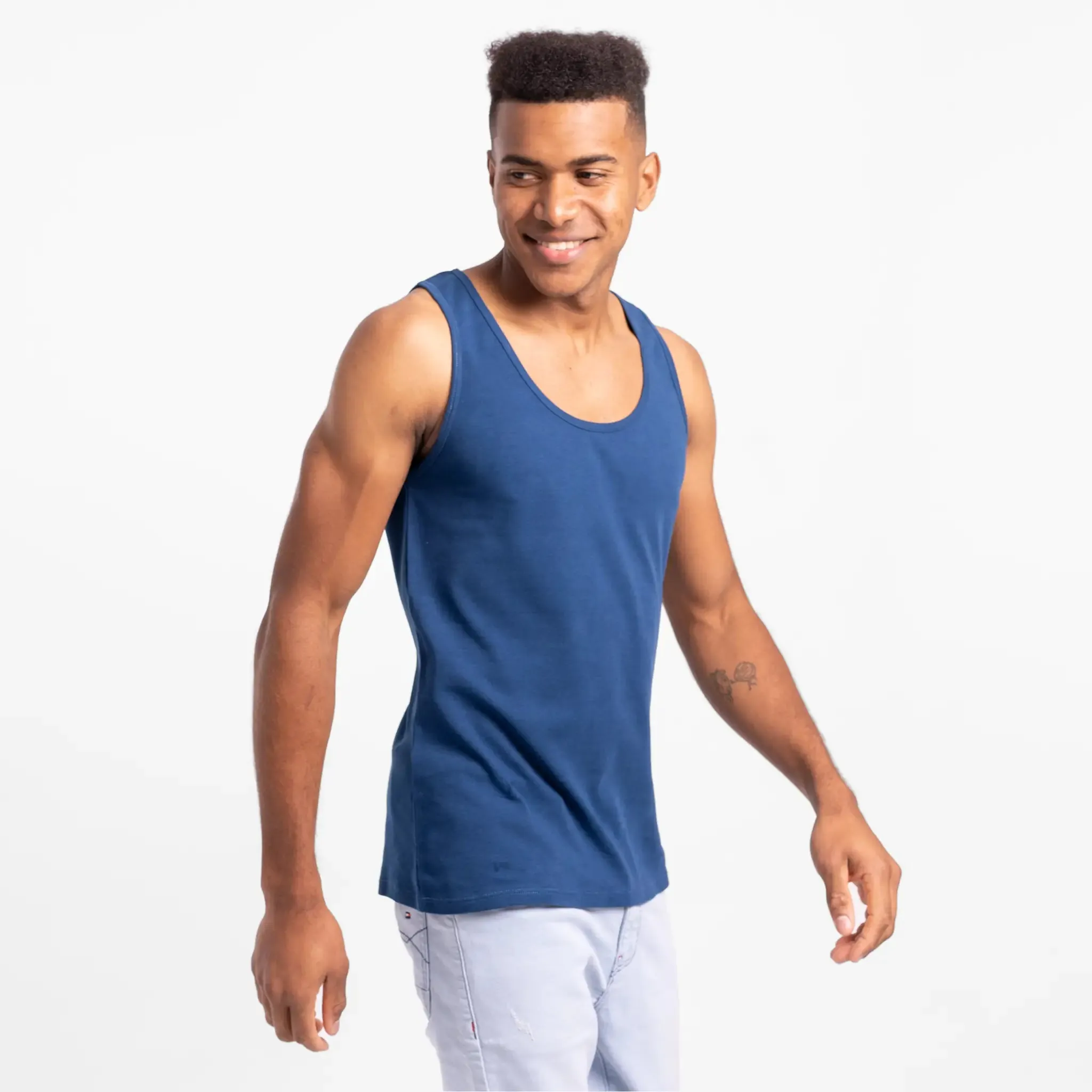 3 Pack - Men's Organic Pima Cotton Tank Tops