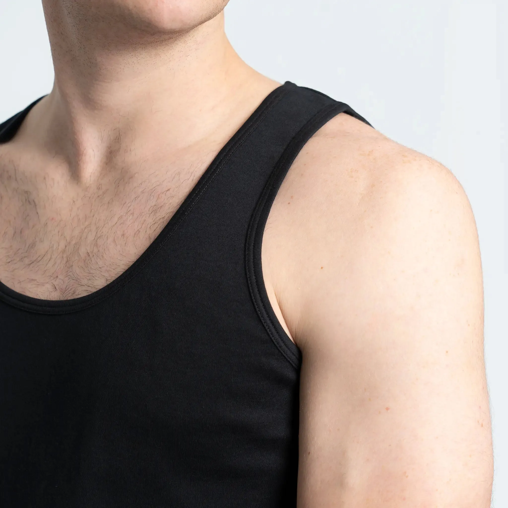 3 Pack - Men's Organic Pima Cotton Tank Tops