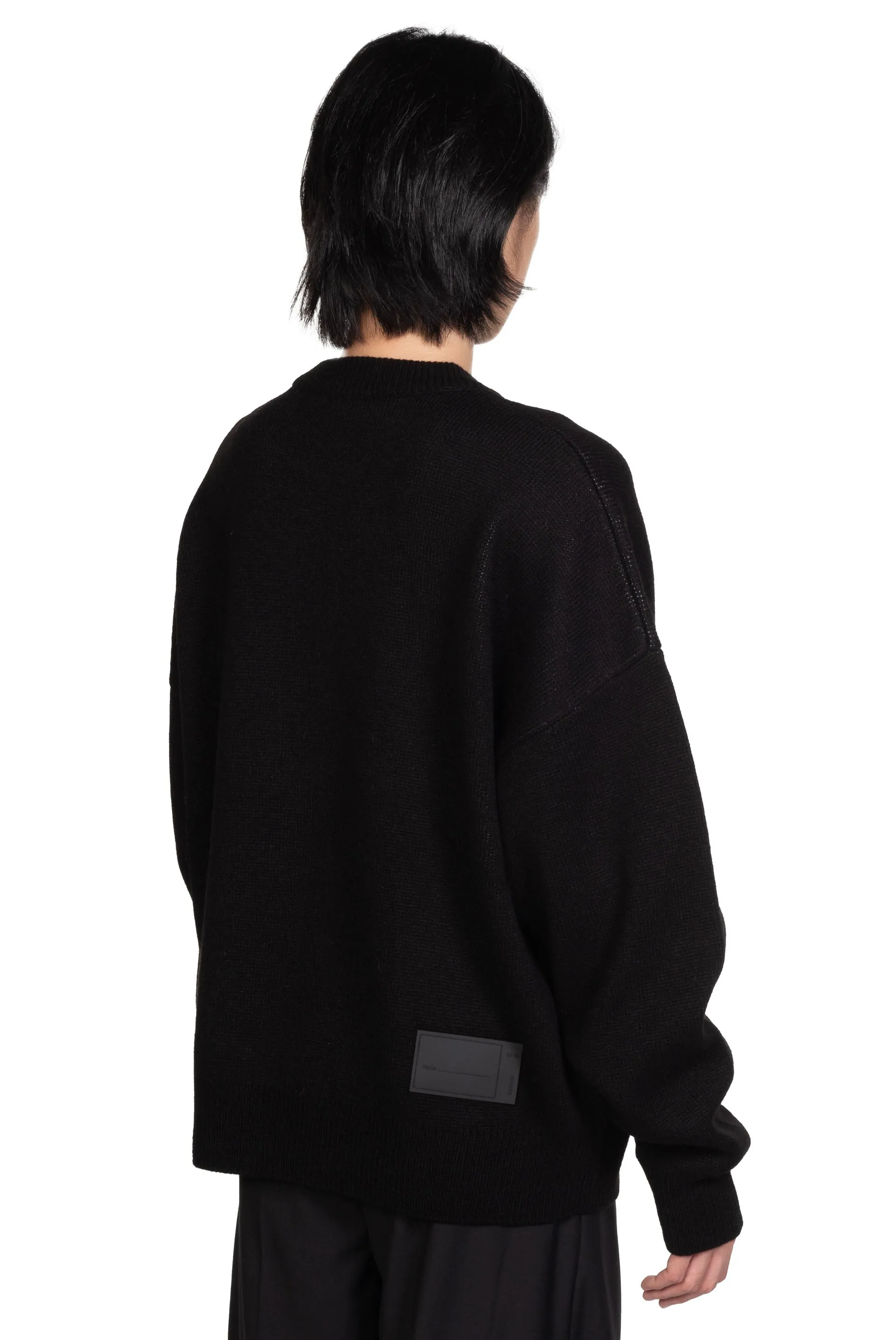 Black Logo Sweater