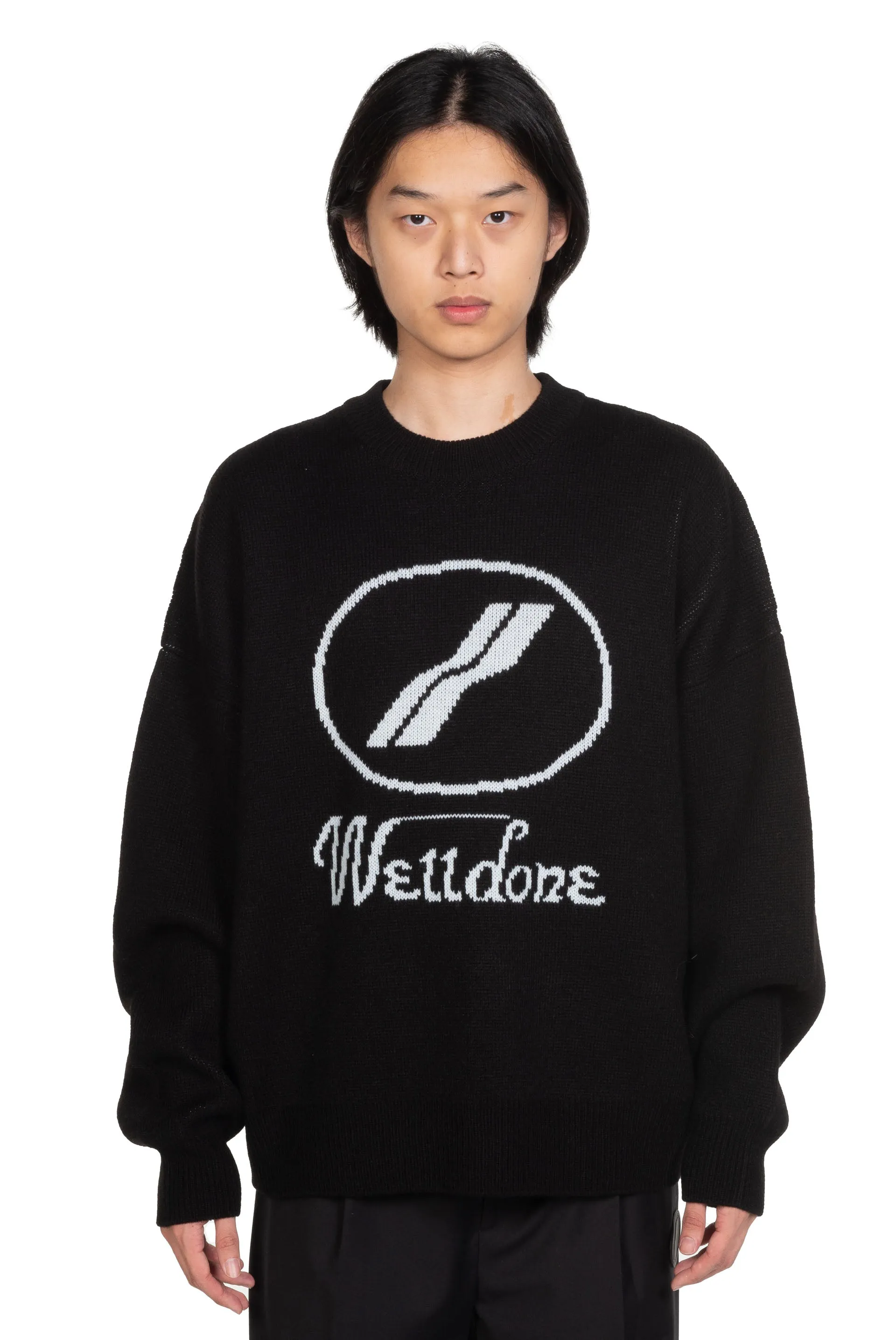 Black Logo Sweater