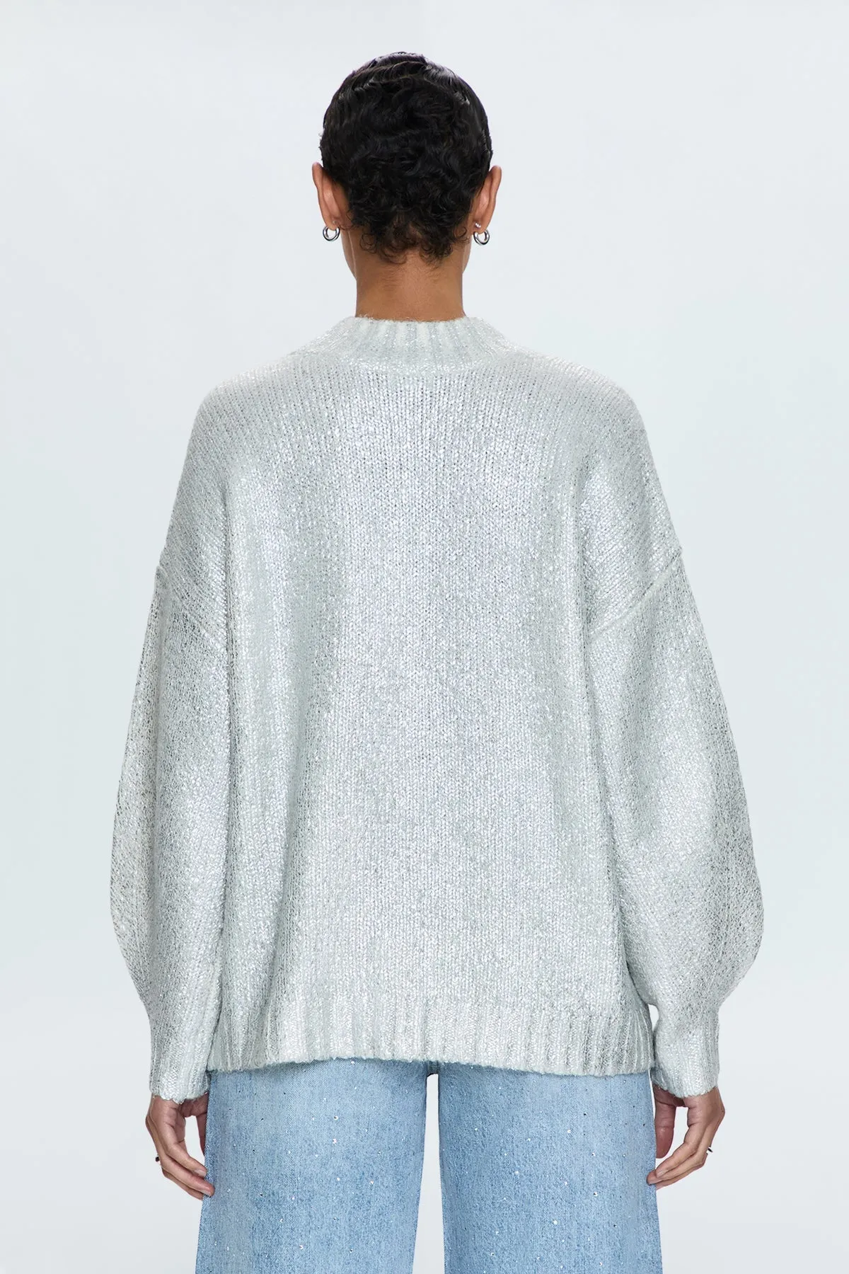 Carlen Sweater ~ Snow Disco