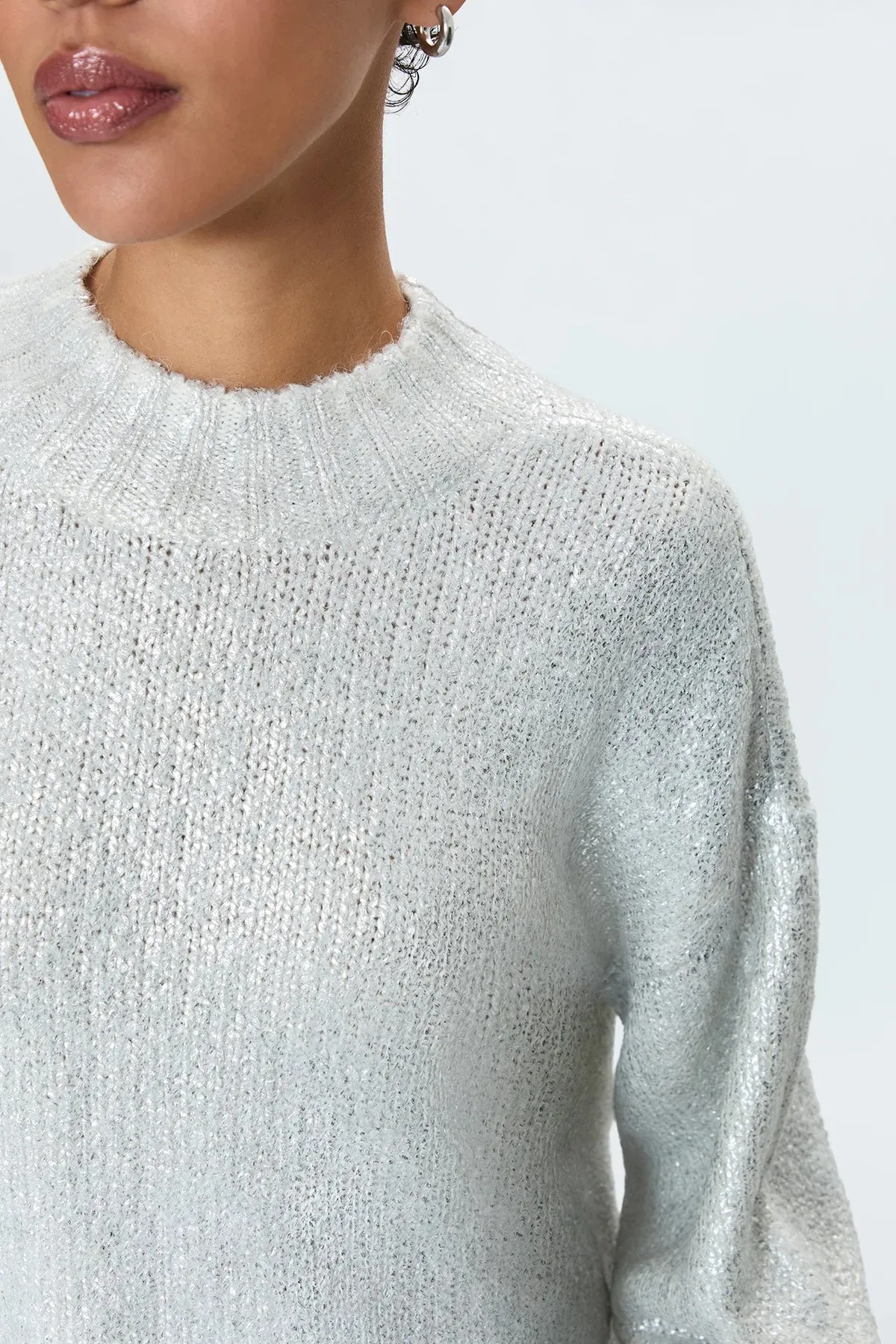 Carlen Sweater ~ Snow Disco