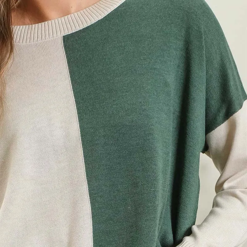 Color Block Sweater