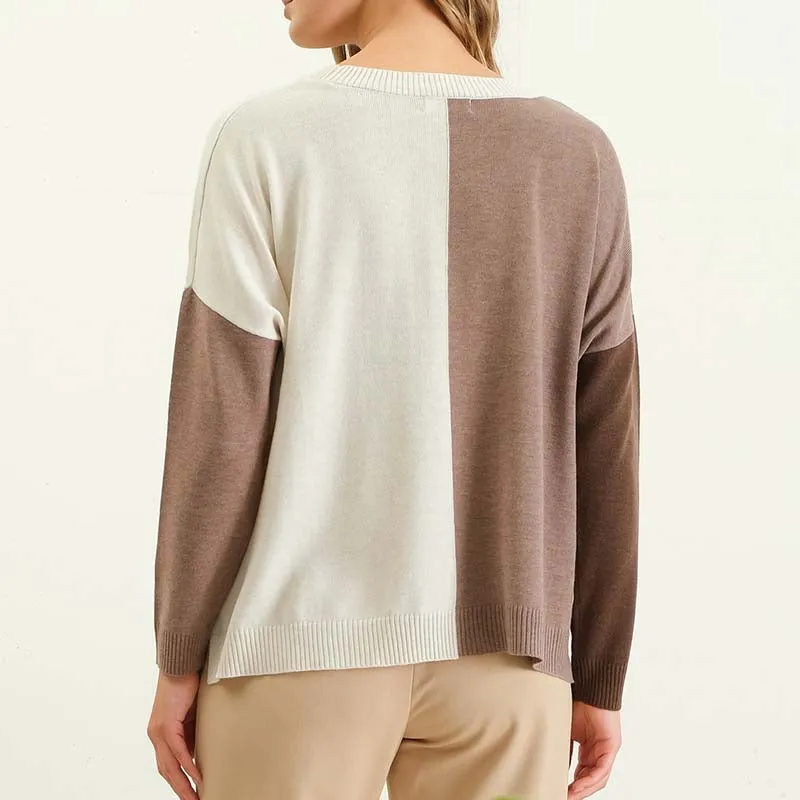 Color Block Sweater