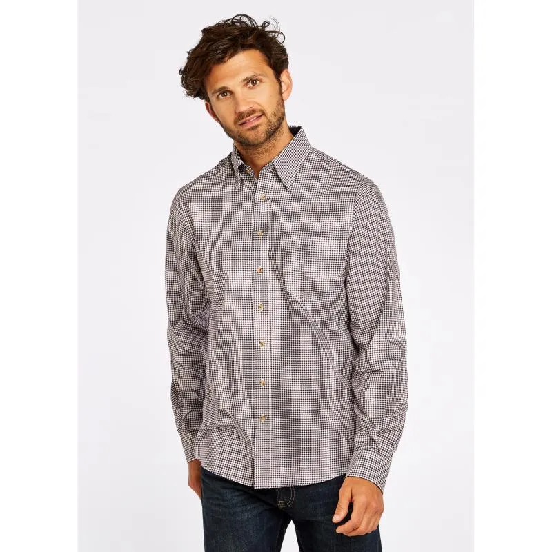 Dubarry Shrewsbury Mens Check Shirt - Navy Multi