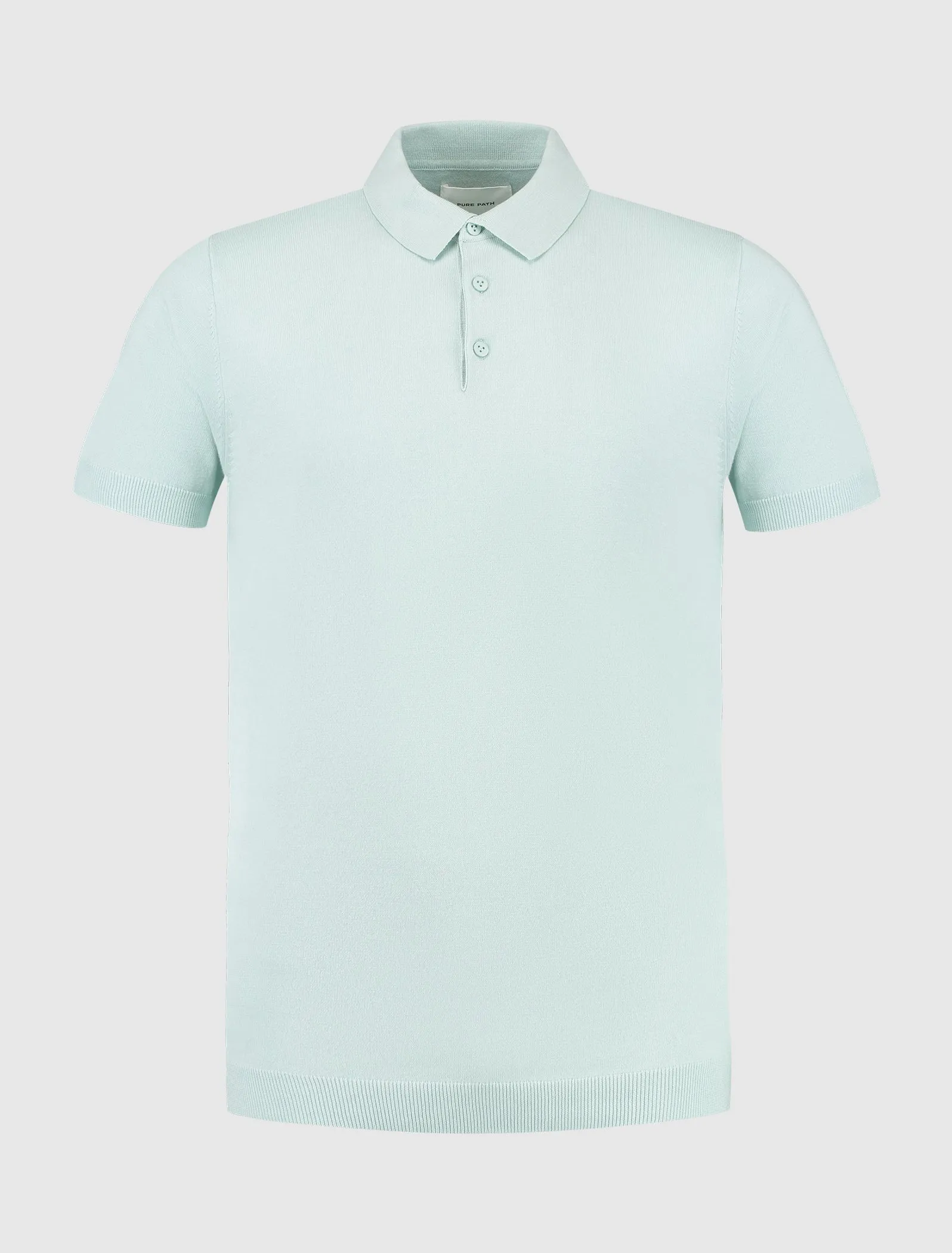 Essential Knitwear Polo | Mint