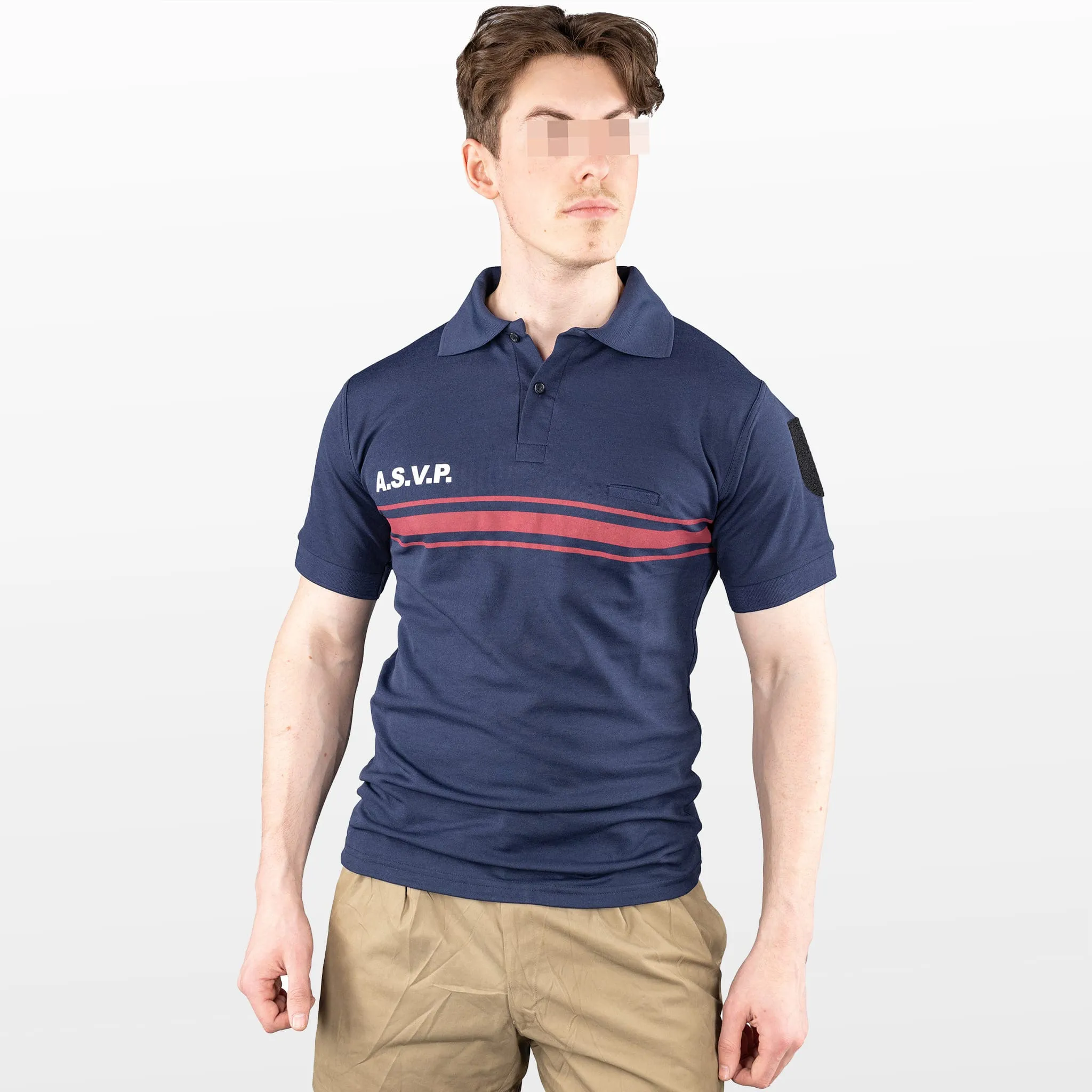 French A.S.V.P. Polo Shirt