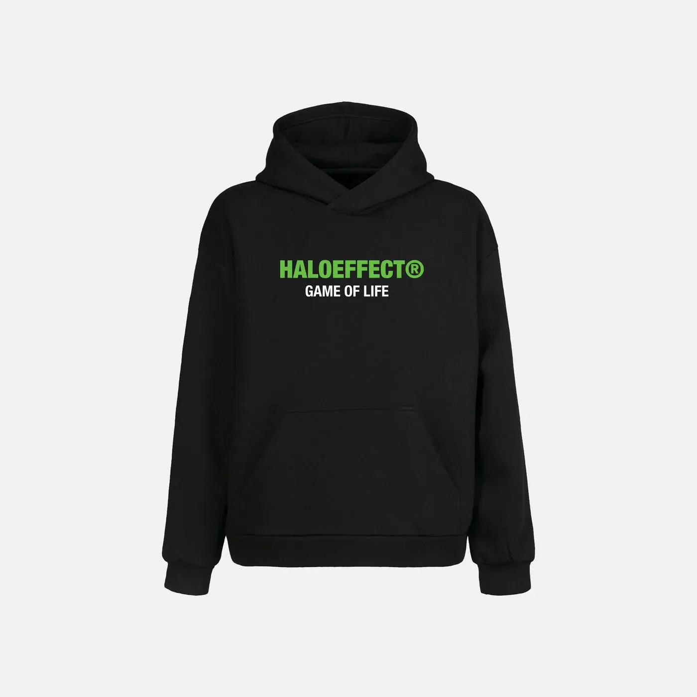 Halo Effect Men's 'Game of Life' Black Hoodie