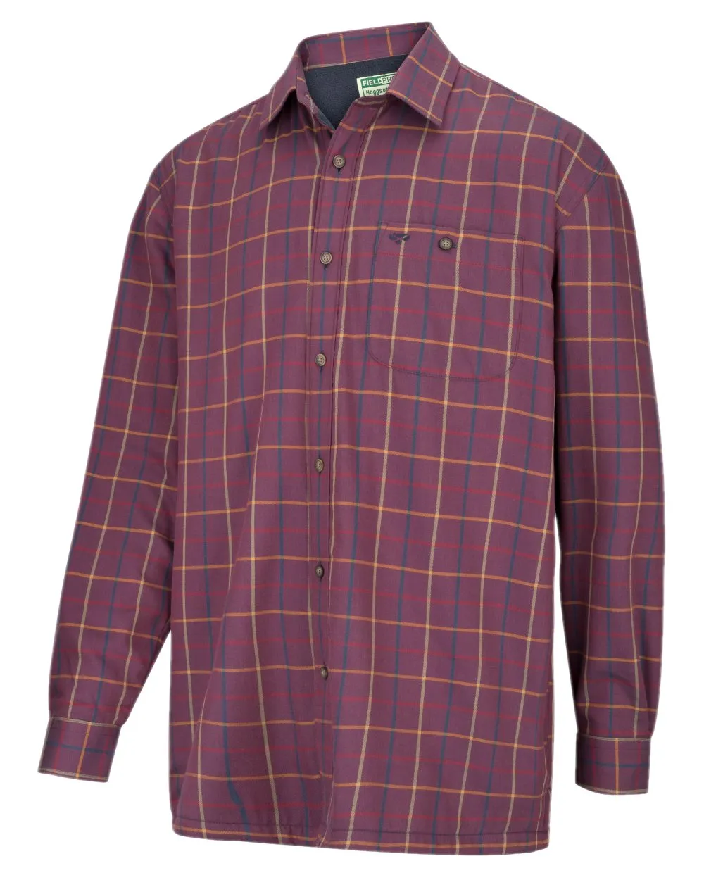 Hoggs of Fife Micro Fleece Lined Shirt