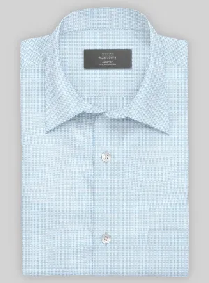 Italian Blue Nailhead Shirt