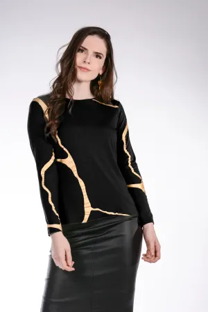 Kintsugi Top Long Sleeves