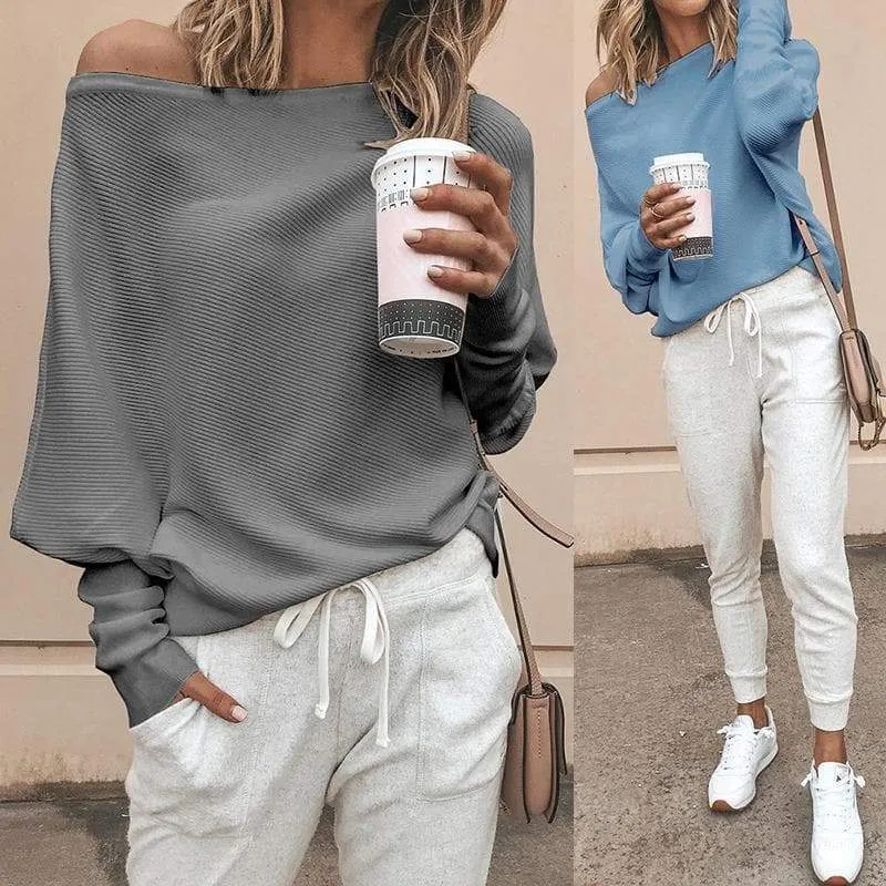 Long Sleeve Blouson Top