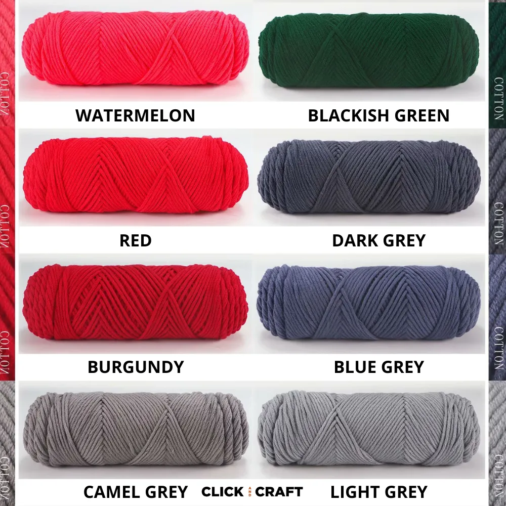 Martini Knitting Cotton Yarn | 8-ply Light Worsted Double Knitting