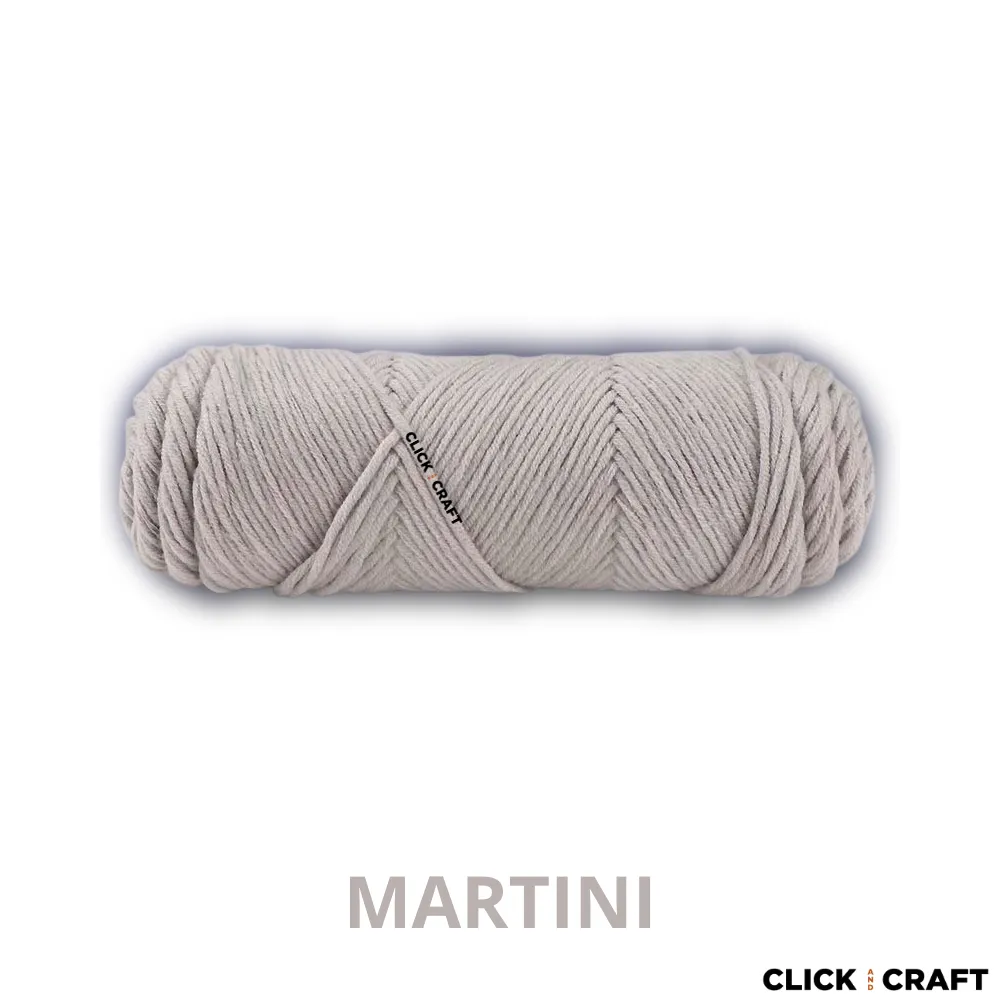 Martini Knitting Cotton Yarn | 8-ply Light Worsted Double Knitting