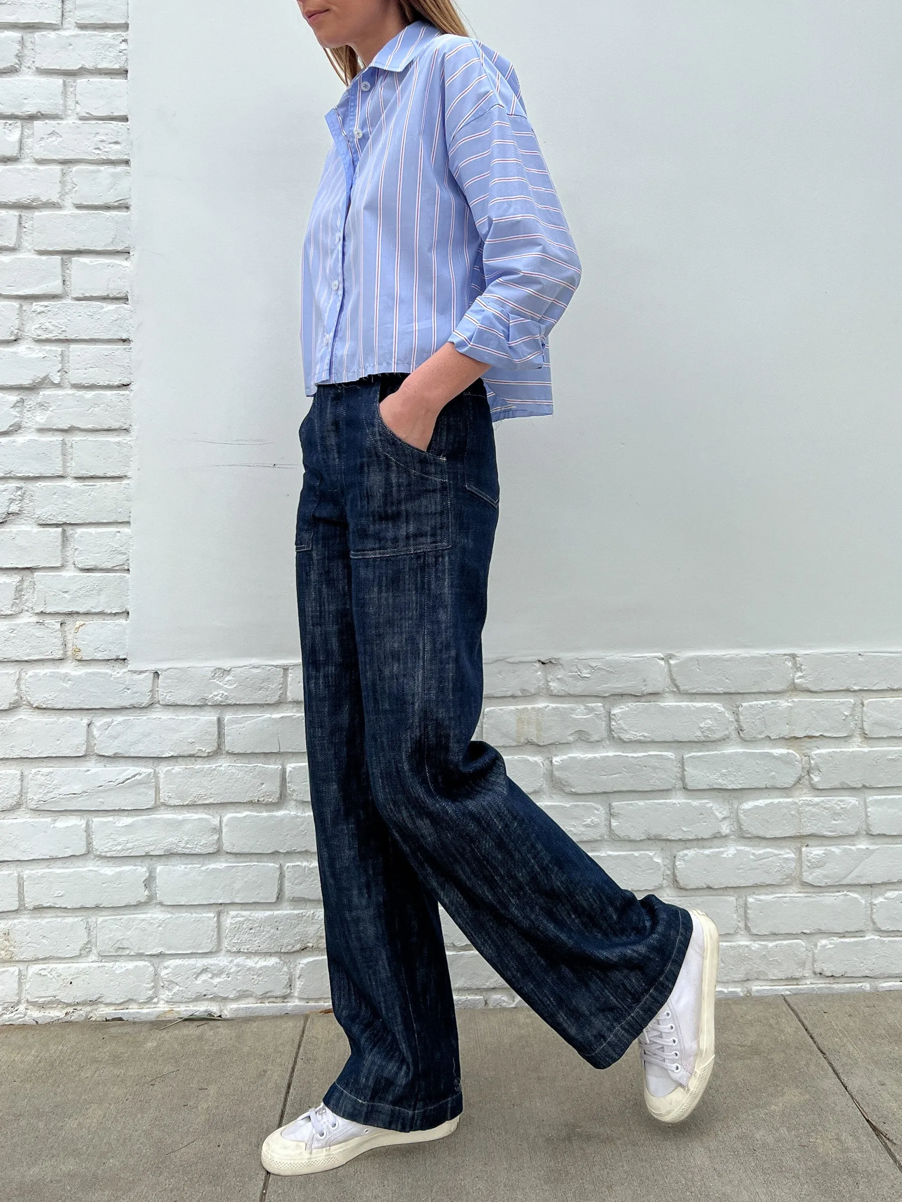 Max Pant in Denim - Night