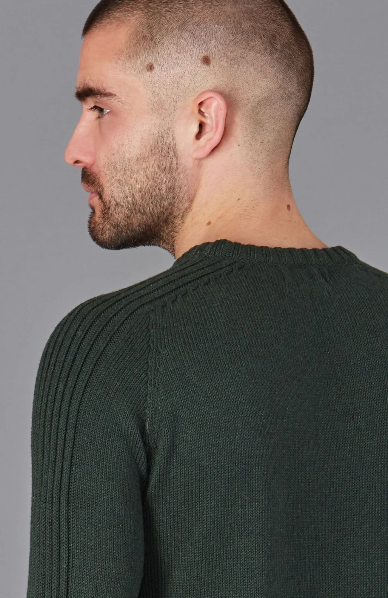 Mens Organic Cotton Crew Neck Jumper