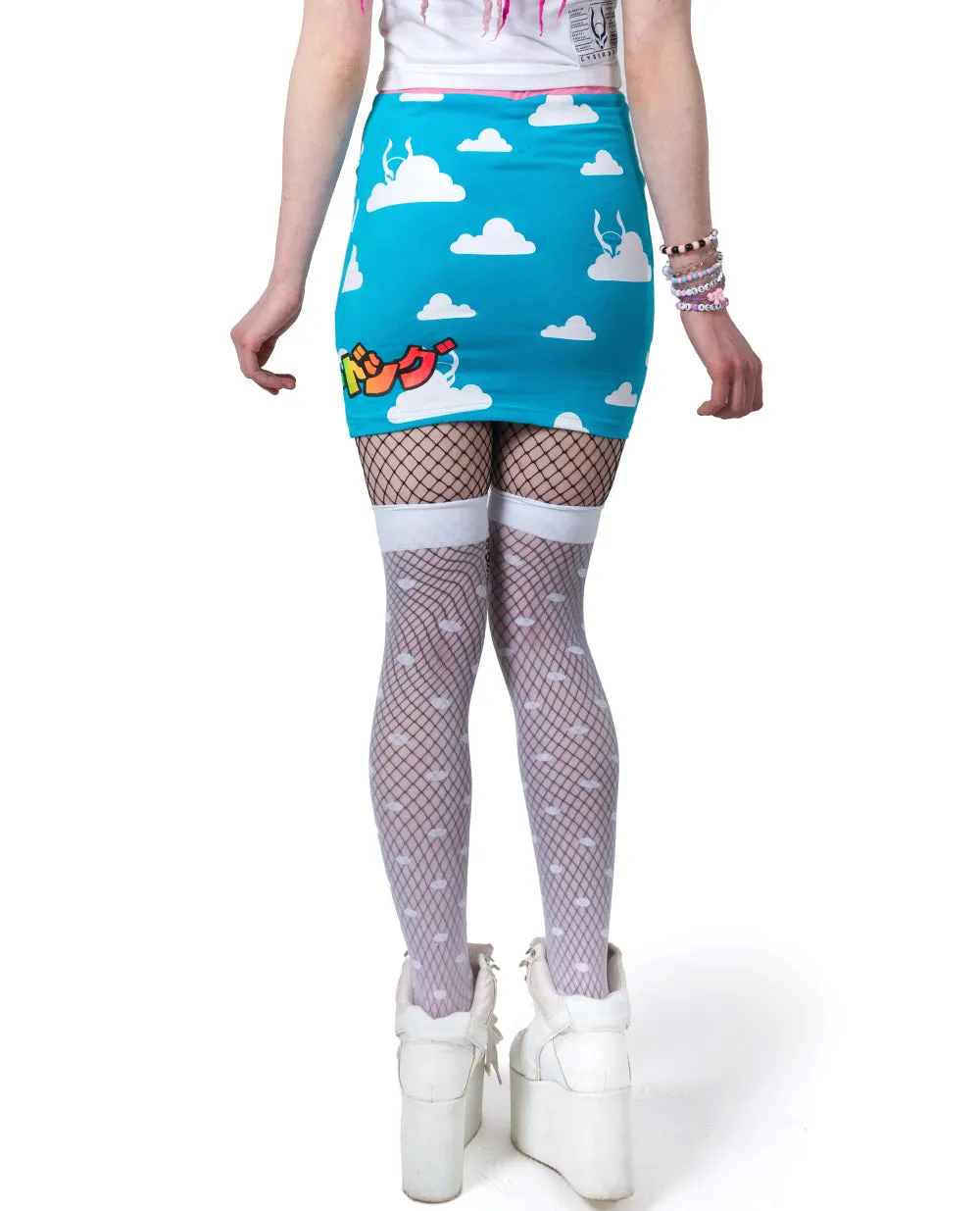 MINI SKIRT CLOUD PL-AI