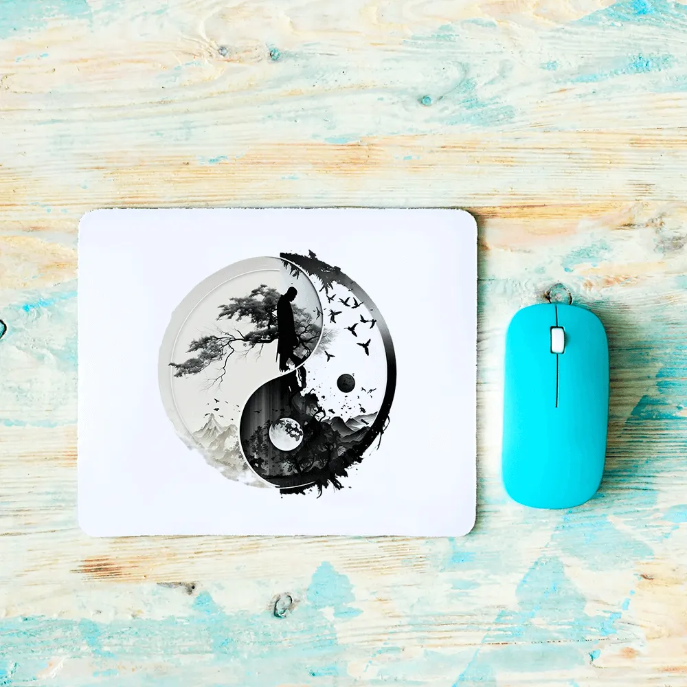 Monk Ying Yang Design