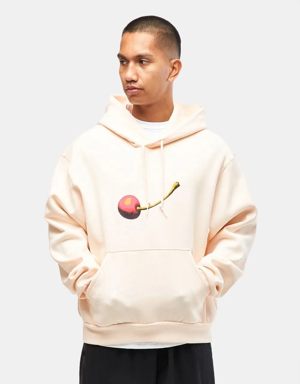 Nike SB Cherry Pullover Hoodie - Guava Ice/White