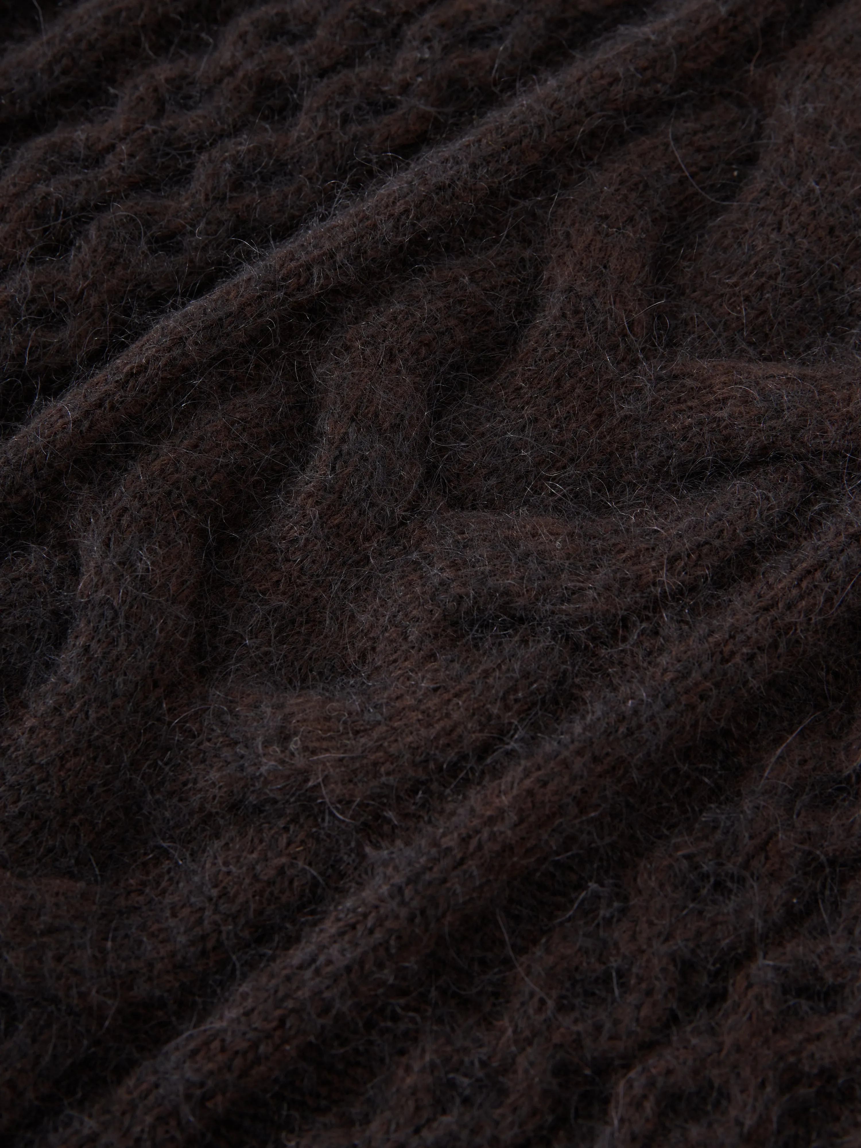 Norr Knit in Espresso Brown