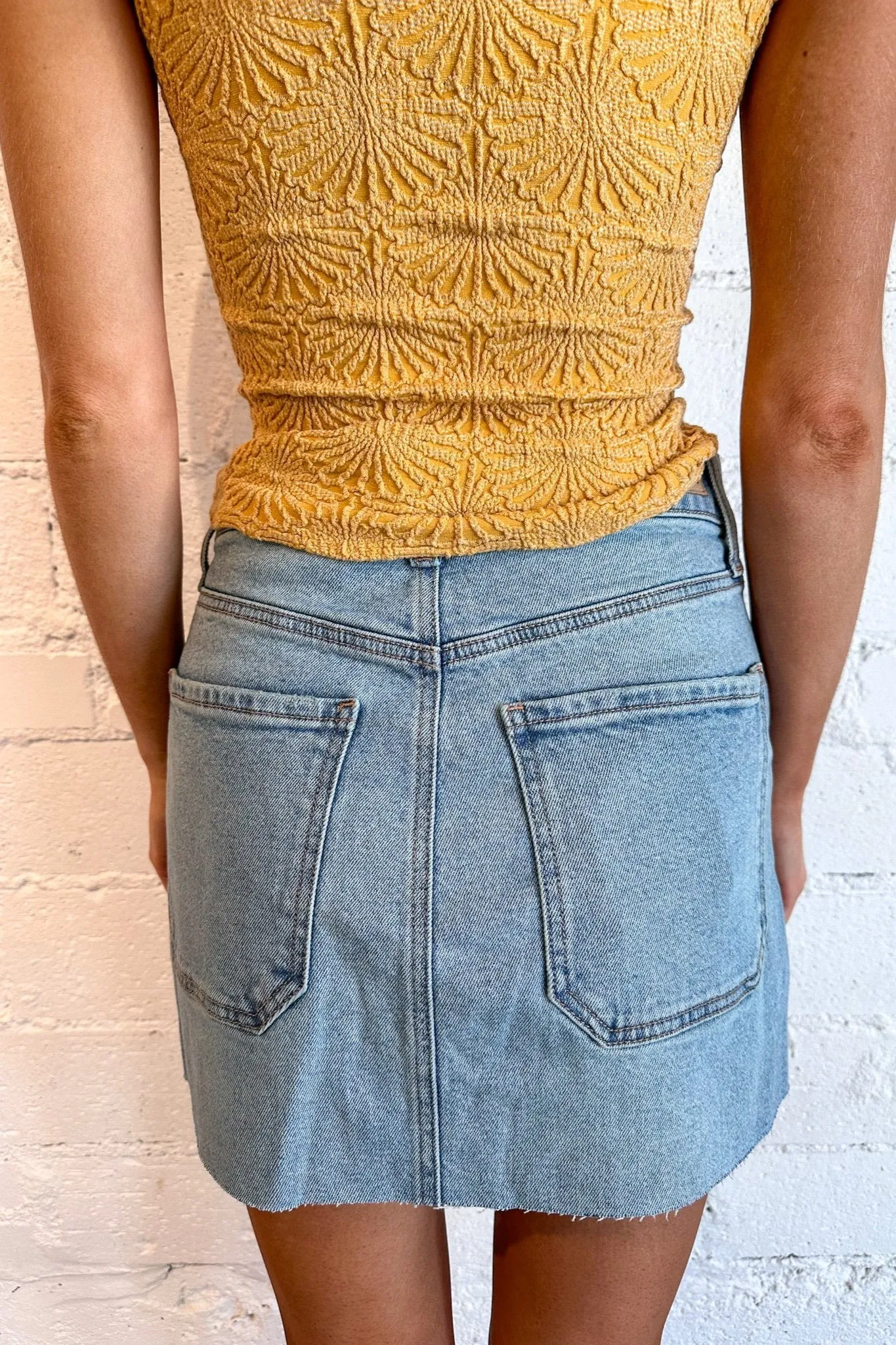 Not My First Rodeo Denim Skirt