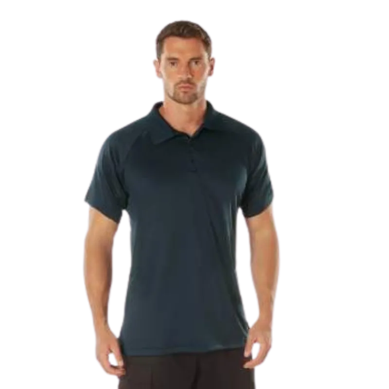 On Duty Performance Polo Short Sleeve | Black, Navy