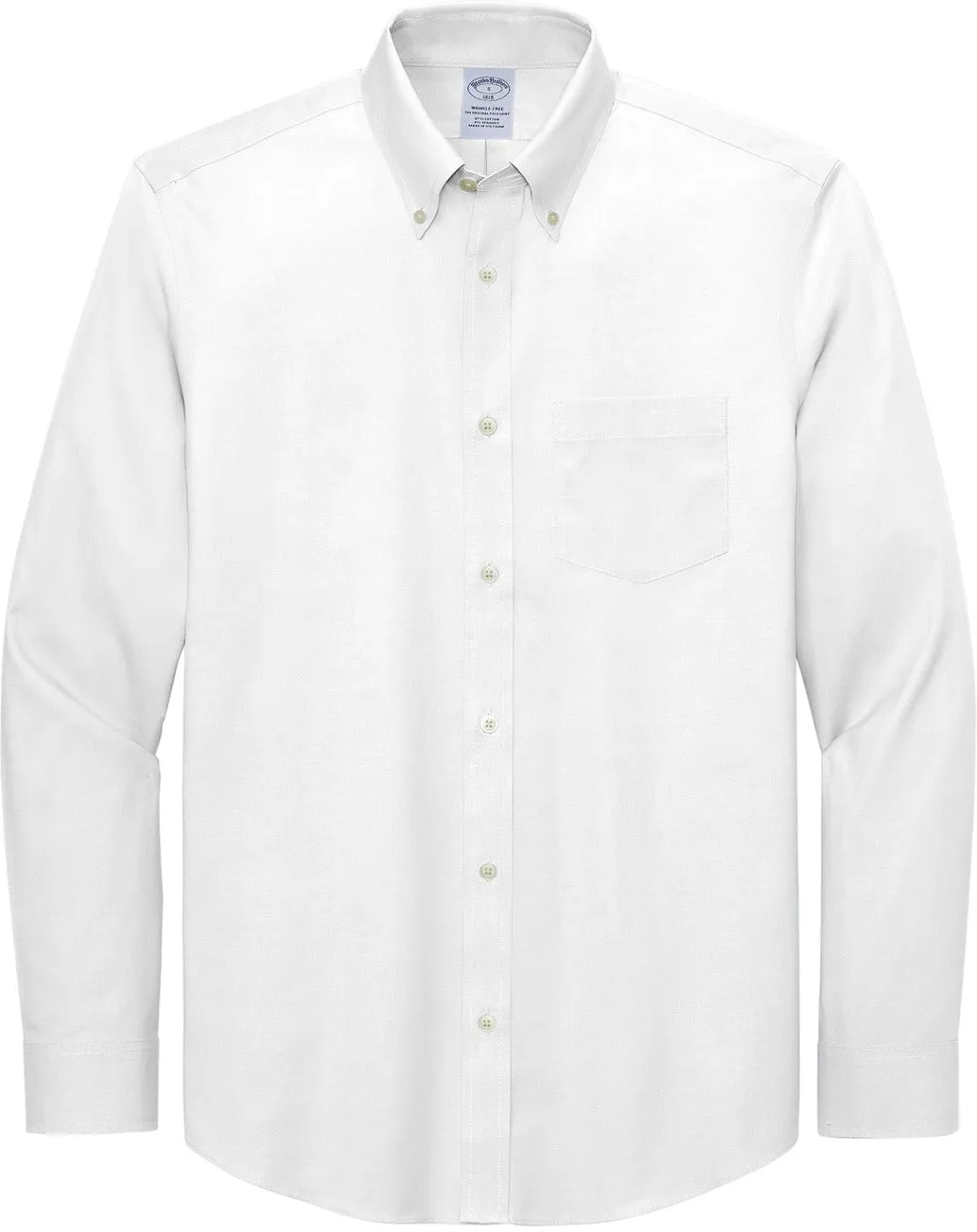 OUTLET-Brooks Brothers Wrinkle-Free Stretch Pinpoint Shirt