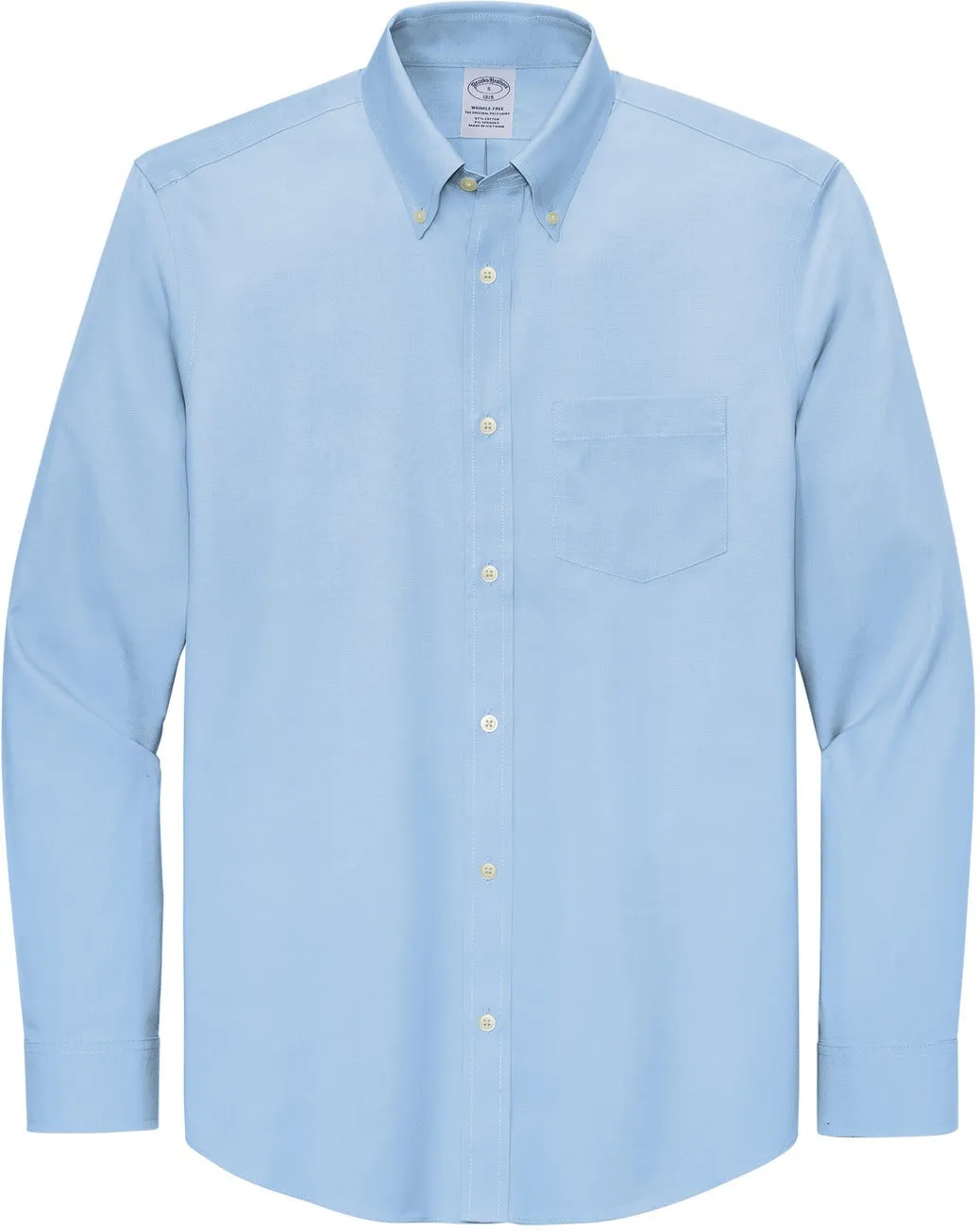 OUTLET-Brooks Brothers Wrinkle-Free Stretch Pinpoint Shirt