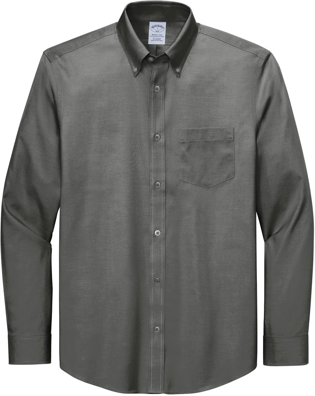 OUTLET-Brooks Brothers Wrinkle-Free Stretch Pinpoint Shirt