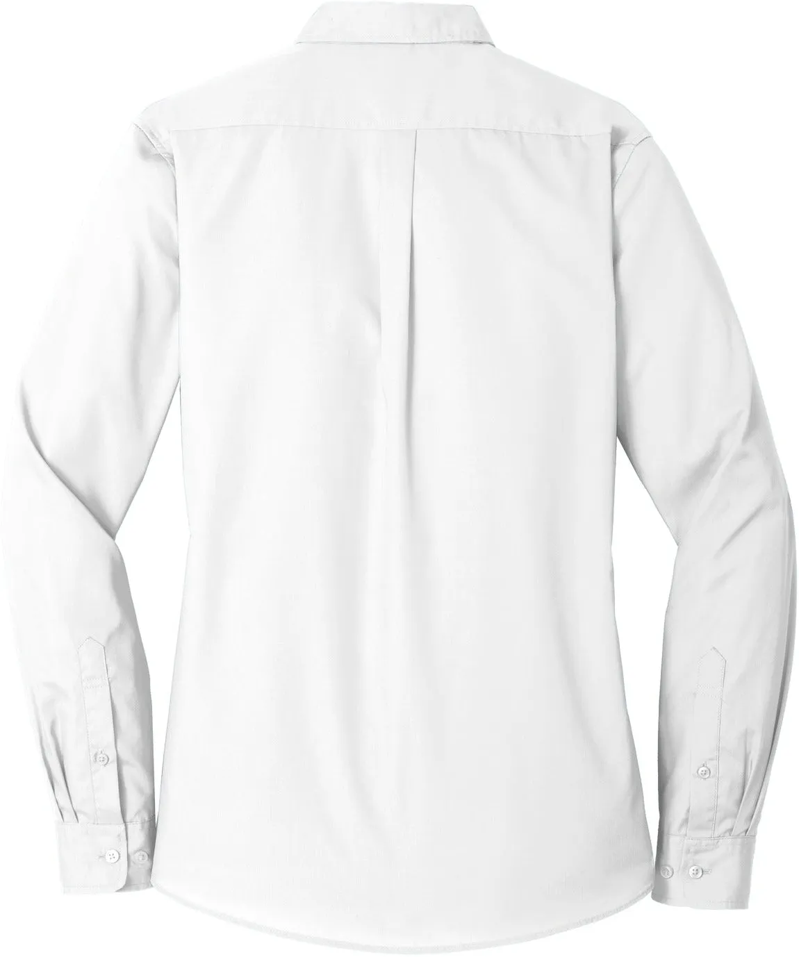 OUTLET-Port Authority Ladies Long Sleeve Carefree Poplin Shirt