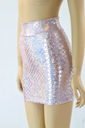 Pink Bodycon Mermaid Skirt