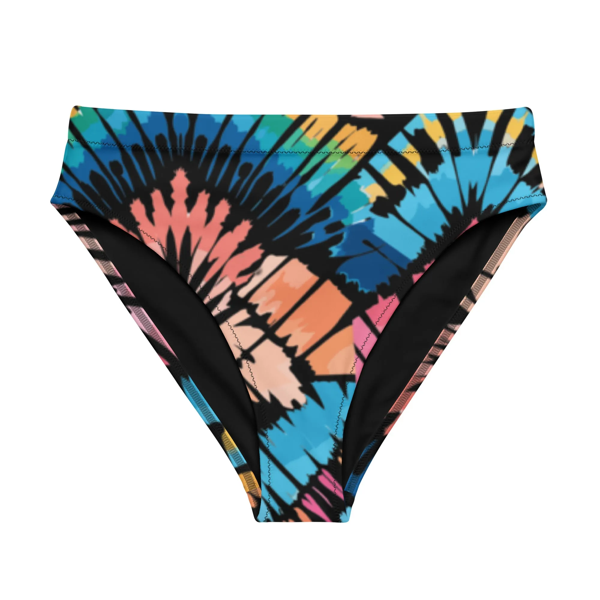 Recycled High-Waisted Bikini Bottom Peachy Saltwater