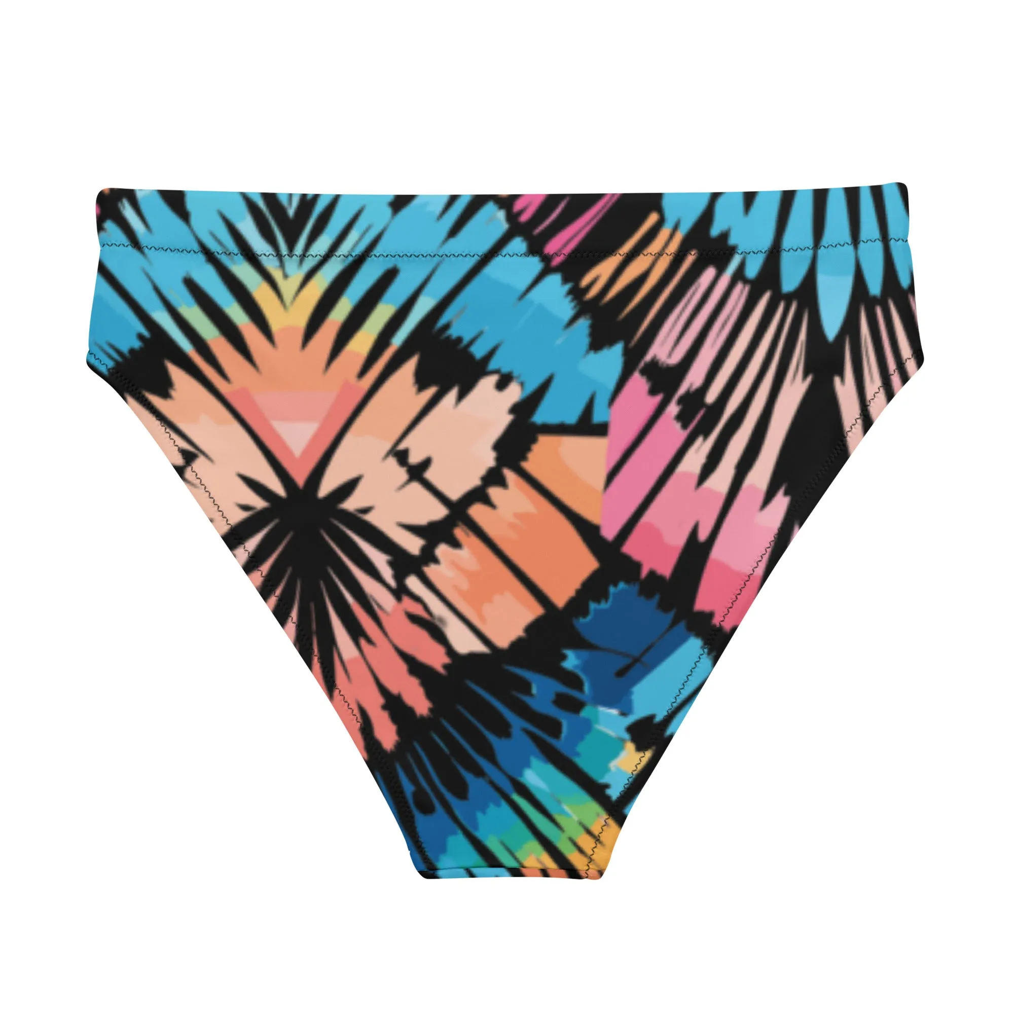 Recycled High-Waisted Bikini Bottom Peachy Saltwater