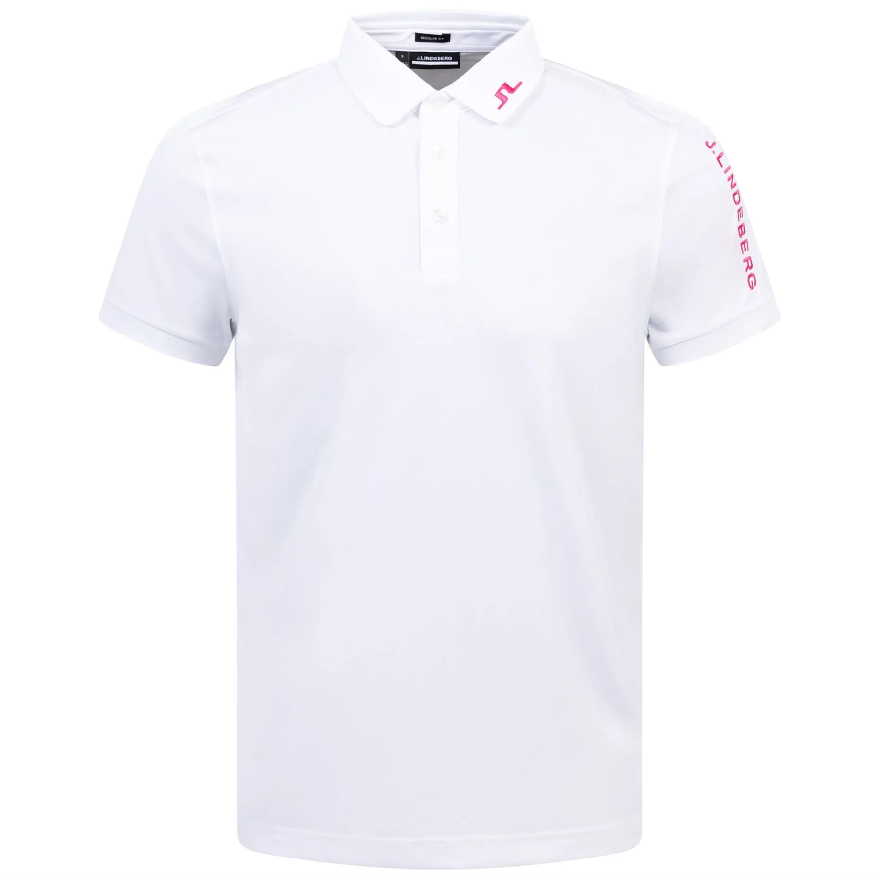 Tour Tech Regular Fit Polo White - AW24