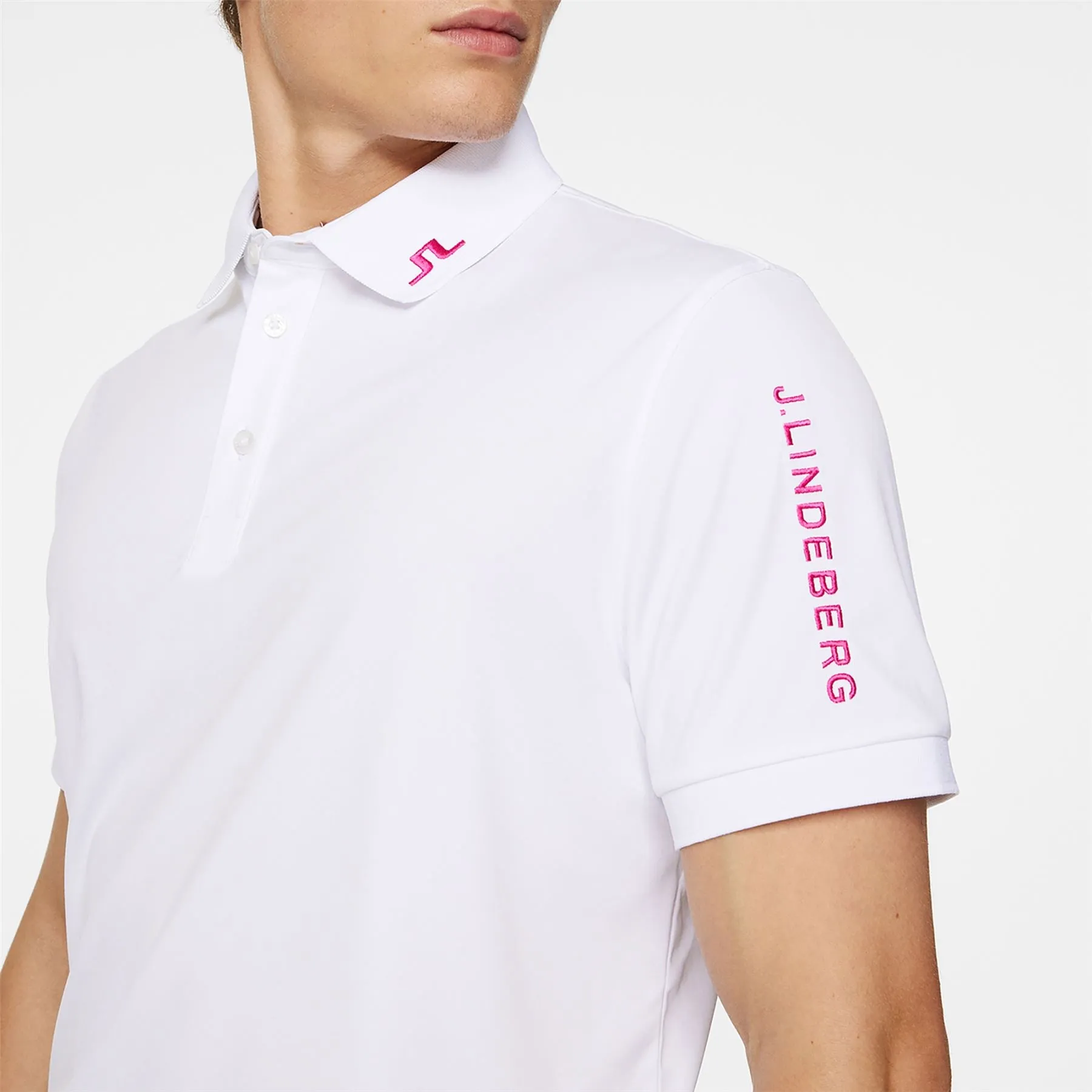 Tour Tech Regular Fit Polo White - AW24