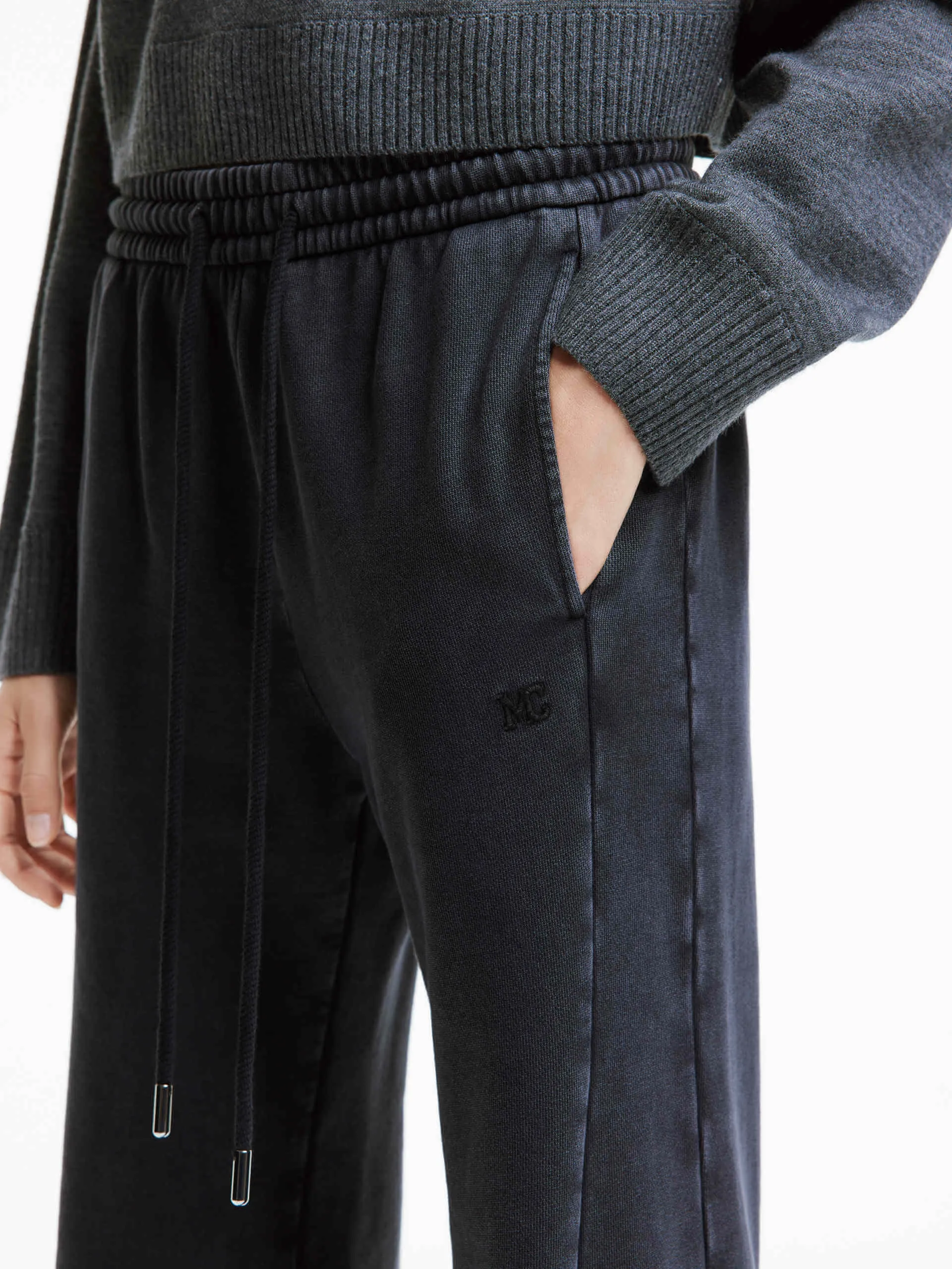 Wide Leg Elasticated Pants