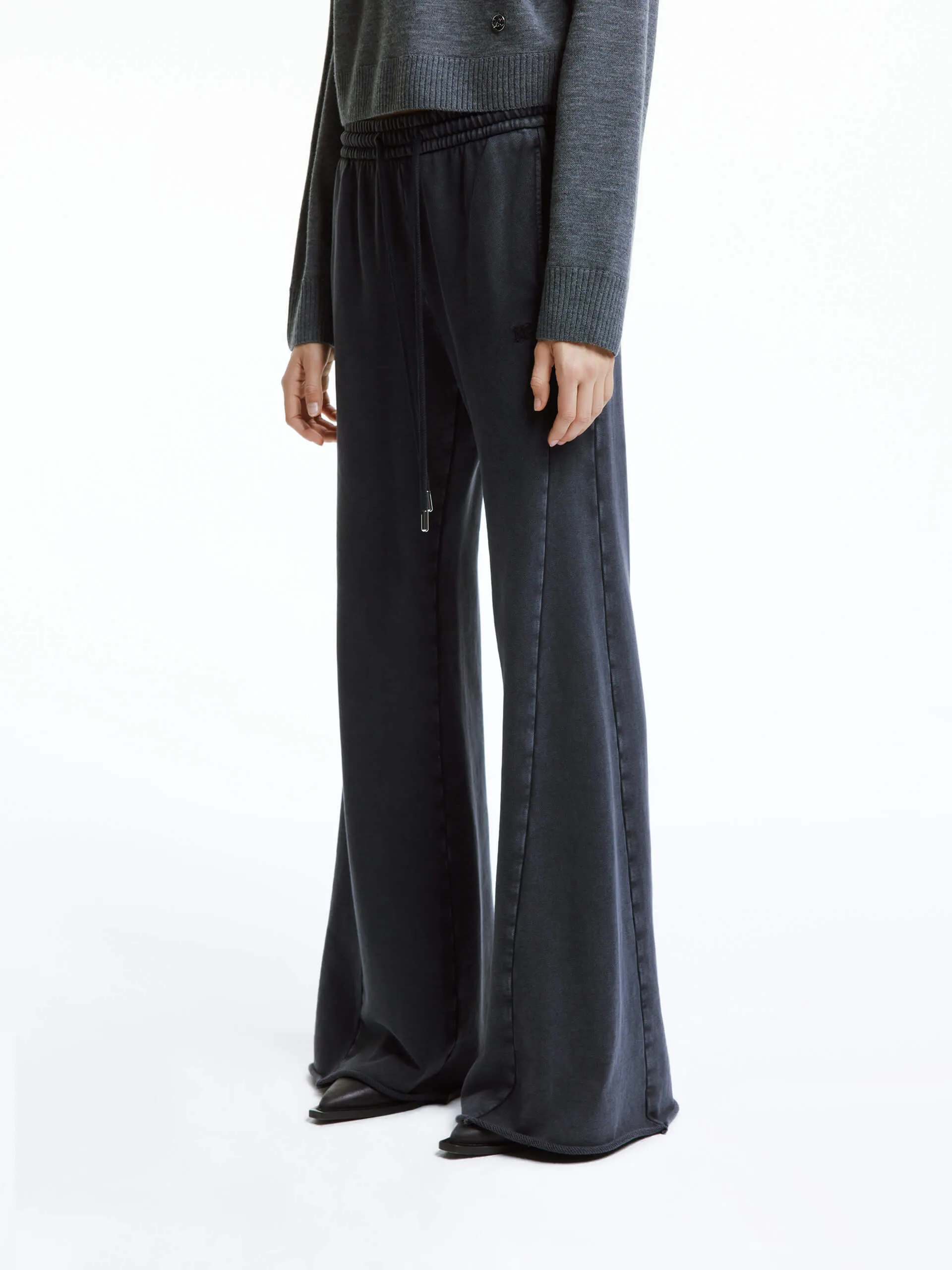 Wide Leg Elasticated Pants