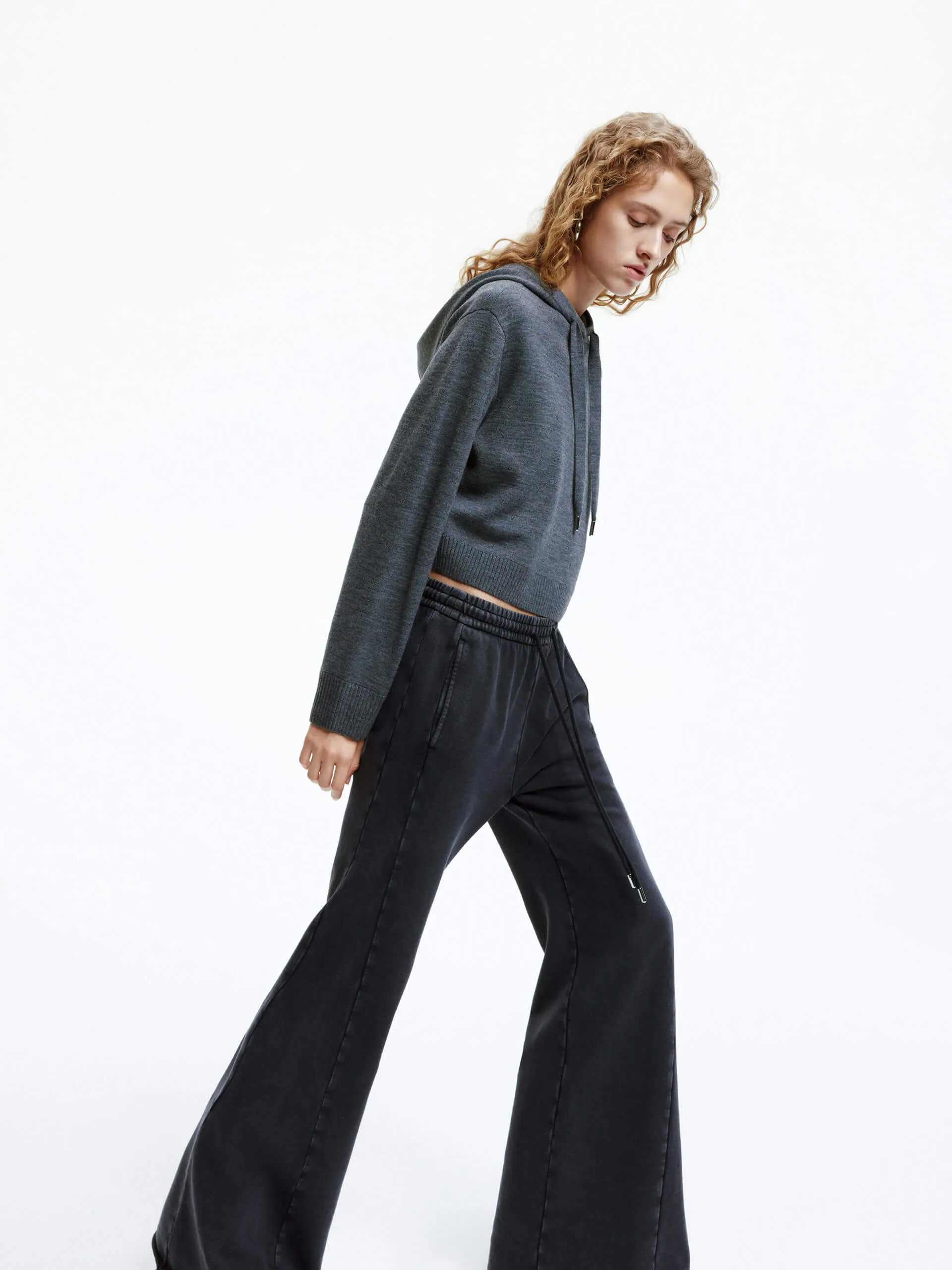 Wide Leg Elasticated Pants