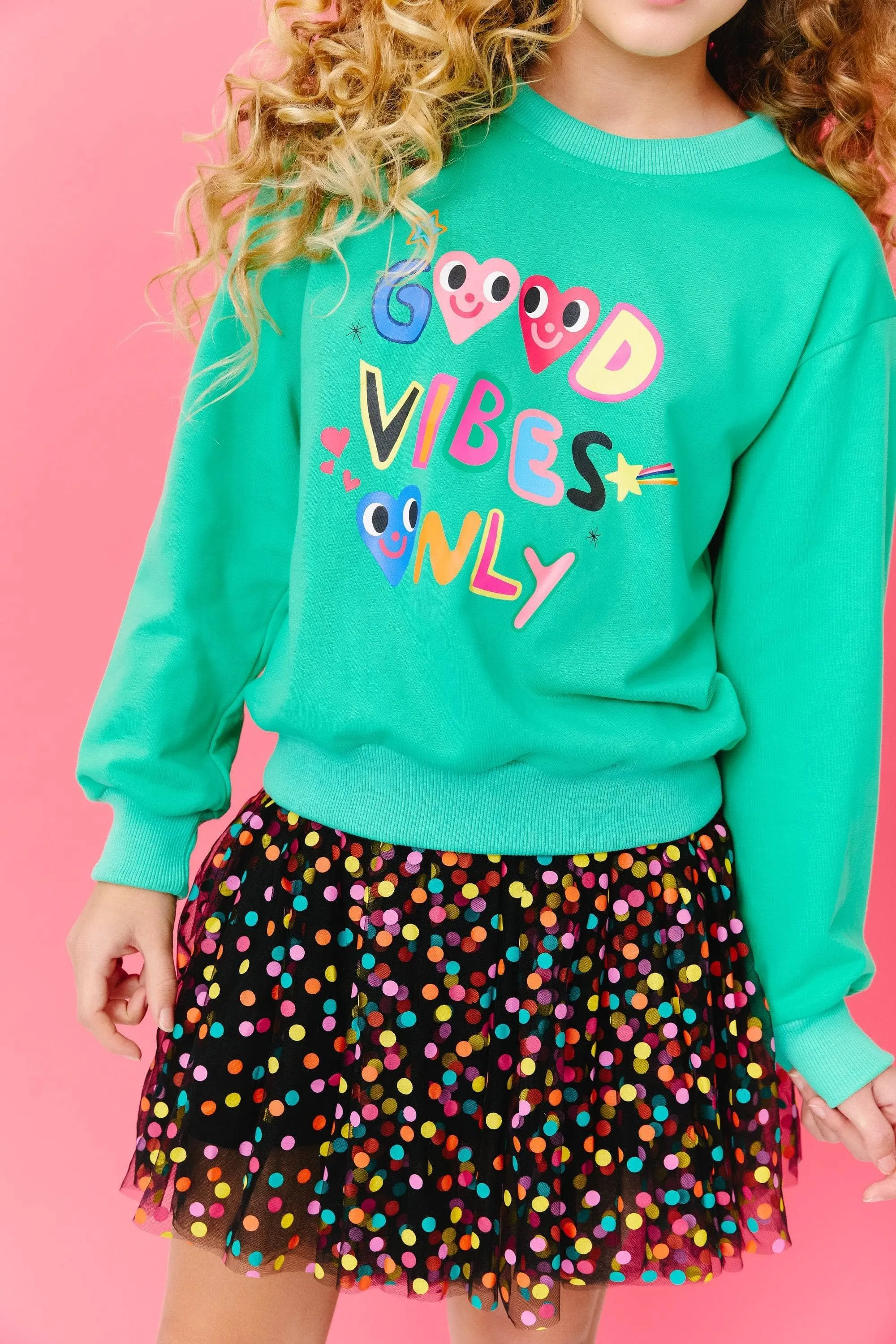 Women's Good Vibes Only Sweatshirt